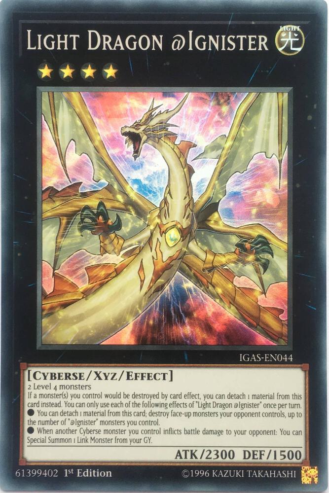Light Dragon @Ignister IGAS-EN044 card from Ignition Assault