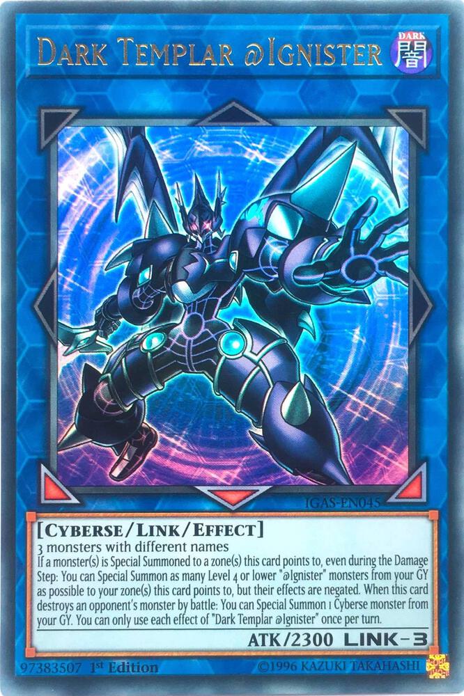 Dark Templar @Ignister IGAS-EN045 card from Ignition Assault