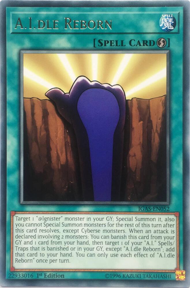 A.I.dle Reborn IGAS-EN052 card from Ignition Assault