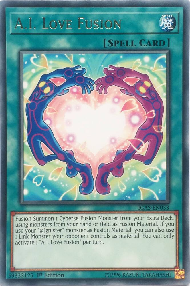 A.I. Love Fusion IGAS-EN053 card from Ignition Assault