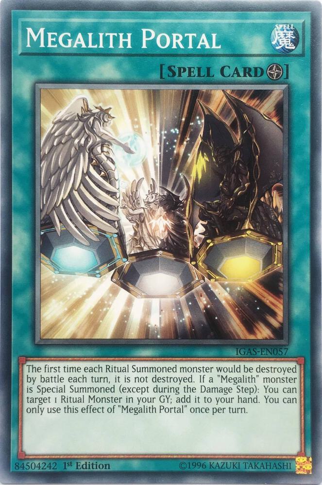 Megalith Portal IGAS-EN057 card from Ignition Assault