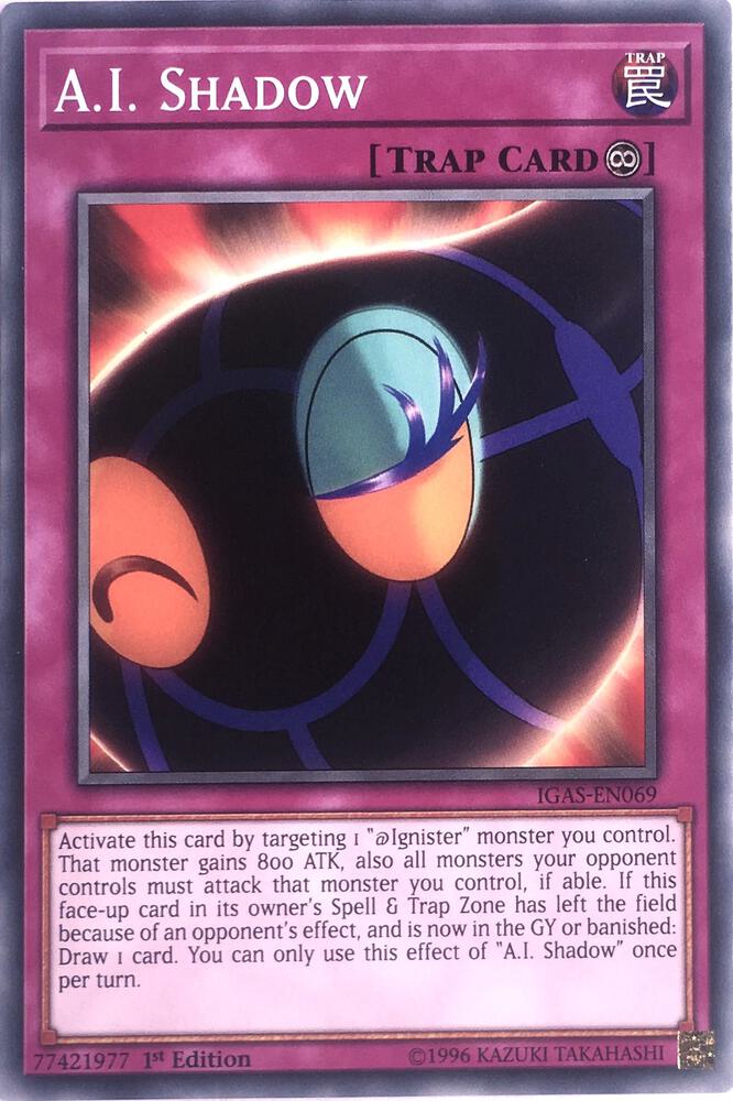 A.I. Shadow IGAS-EN069 card from Ignition Assault