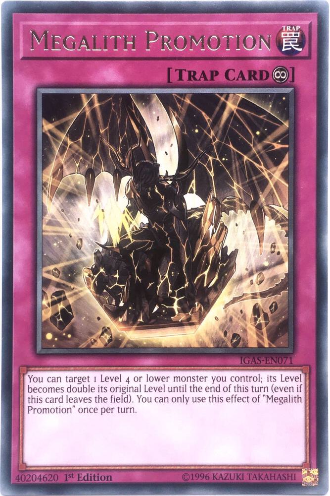 Megalith Promotion IGAS-EN071 card from Ignition Assault