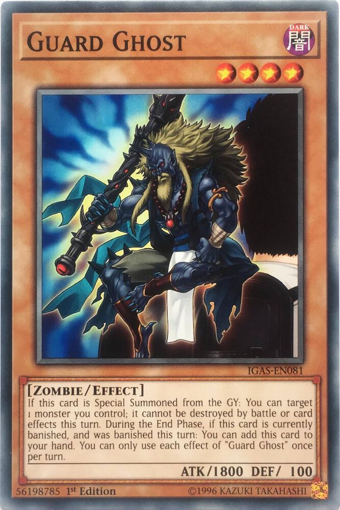 Guard Ghost IGAS-EN081 card from Ignition Assault