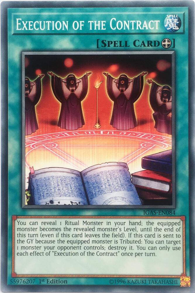 Execution of the Contract IGAS-EN084 card from Ignition Assault