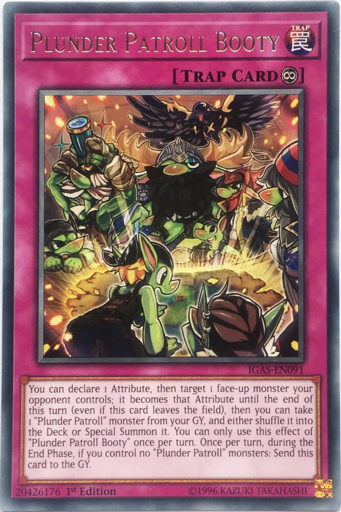 Plunder Patroll Booty IGAS-EN091 card from Ignition Assault