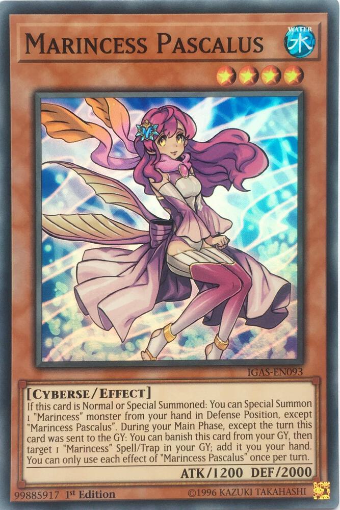 Marincess Pascalus IGAS-EN093 card from Ignition Assault