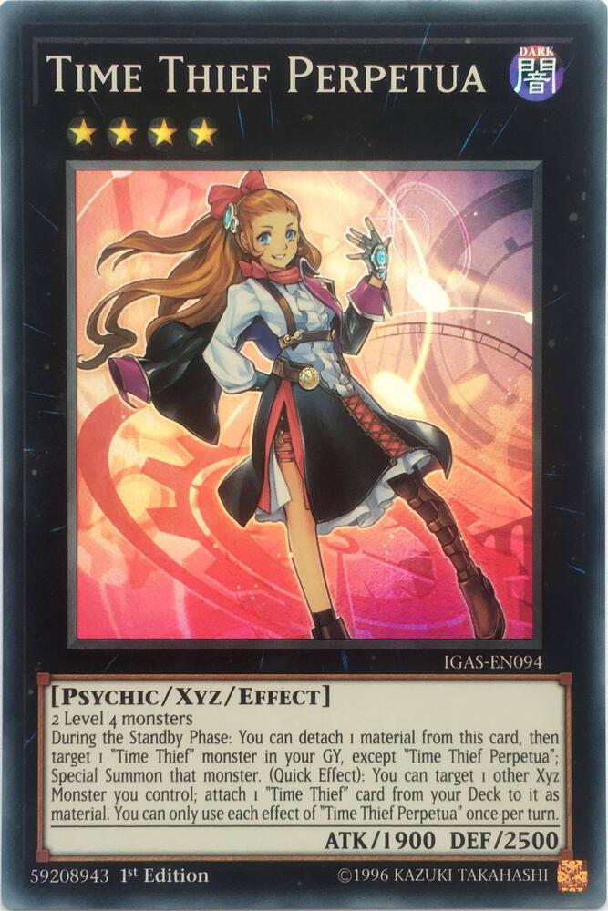 Time Thief Perpetua IGAS-EN094 card from Ignition Assault