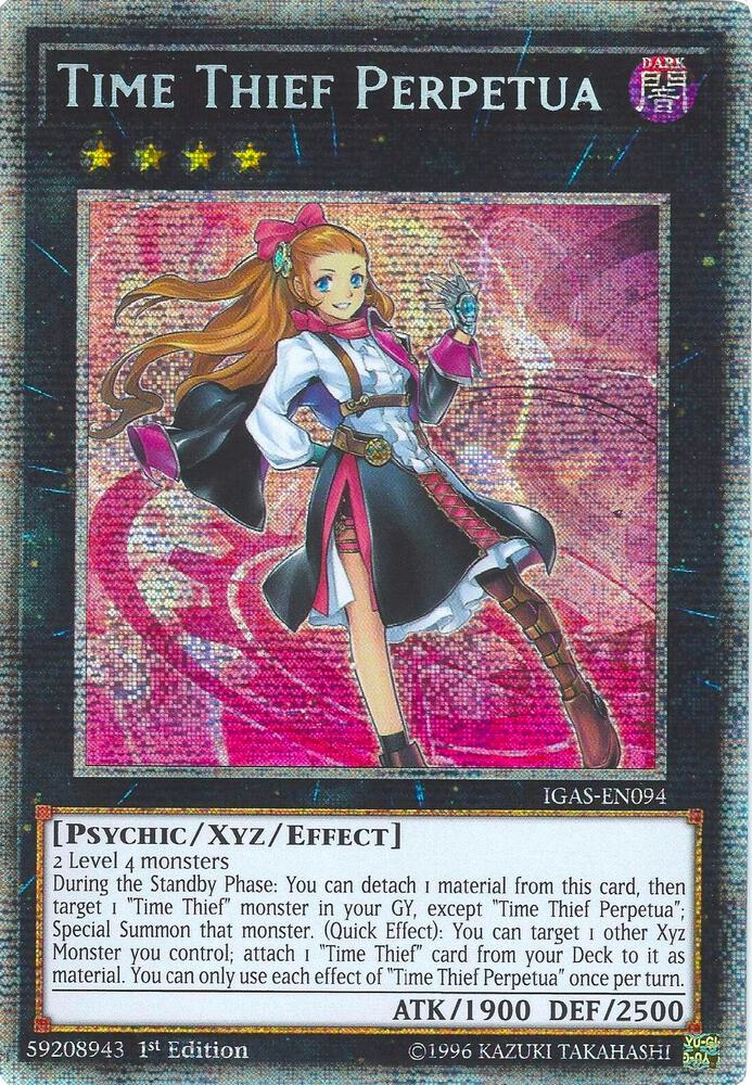 Time Thief Perpetua (Starlight Rare) IGAS-EN094 card from Ignition Assault