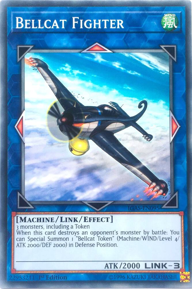 Bellcat Fighter IGAS-EN095 card from Ignition Assault