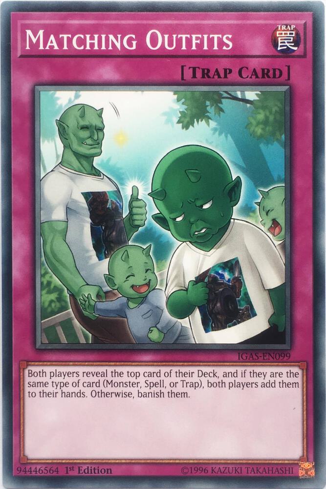 Matching Outfits IGAS-EN099 card from Ignition Assault