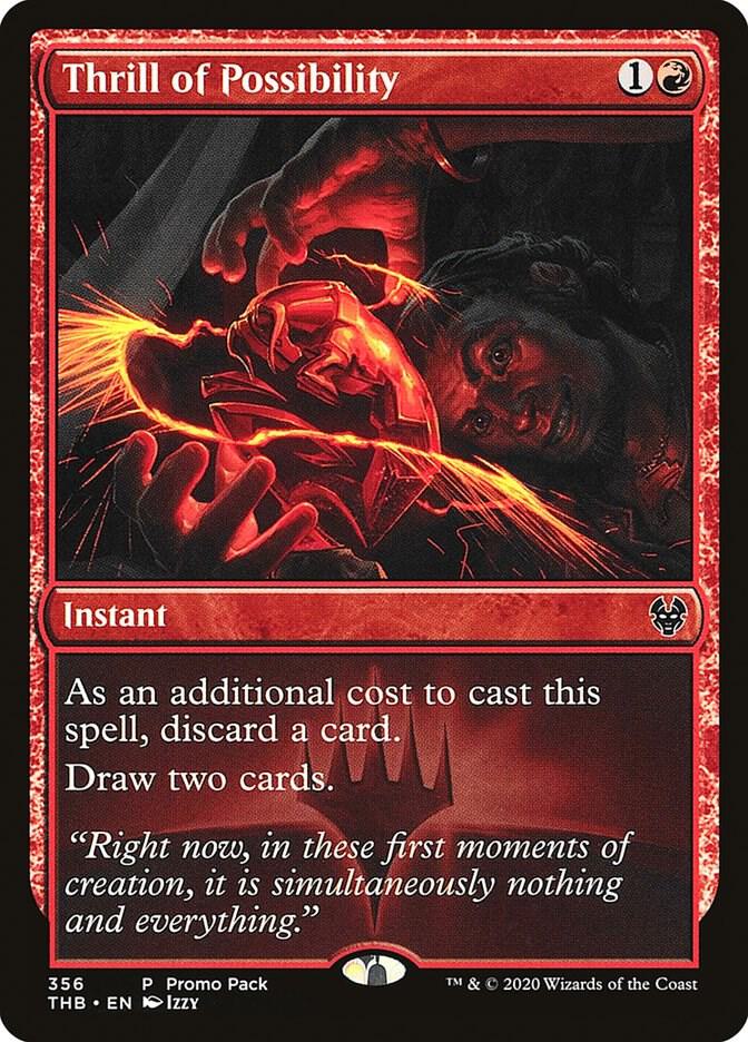 Thrill of Possibility 356 card from Promo Pack: Theros Beyond Death