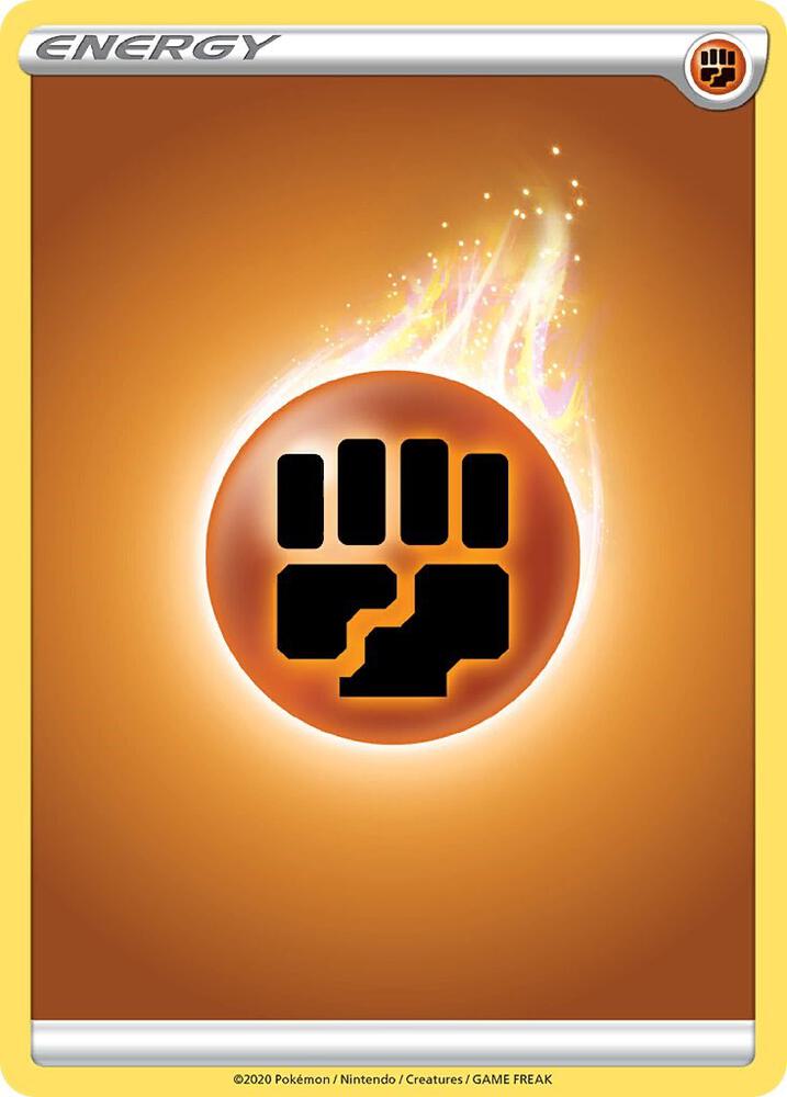 Fighting Energy card from SWSH01: Sword & Shield Base Set