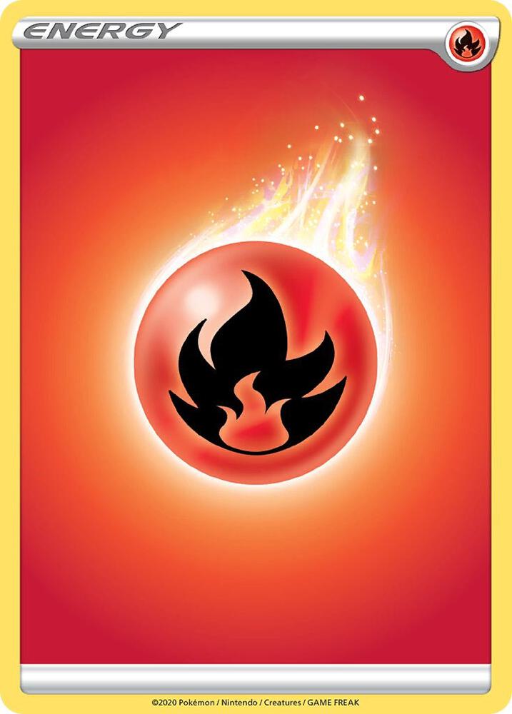 Fire Energy card from SWSH01: Sword & Shield Base Set