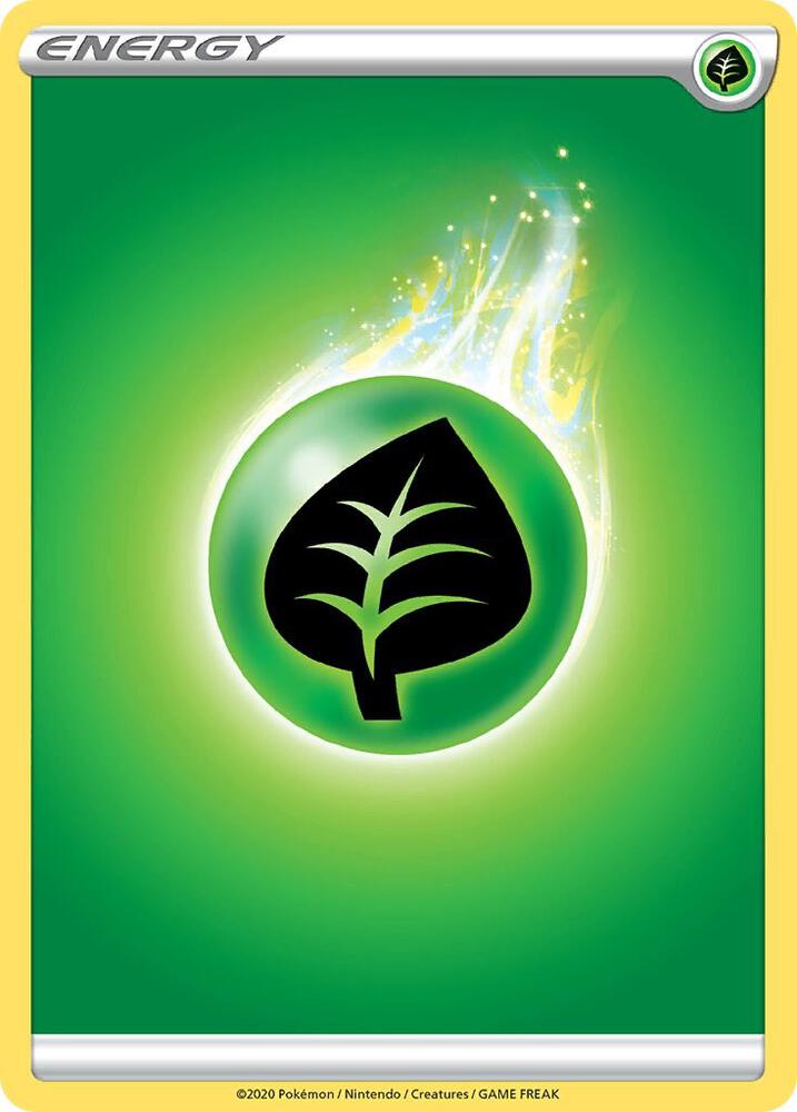 Grass Energy card from SWSH01: Sword & Shield Base Set