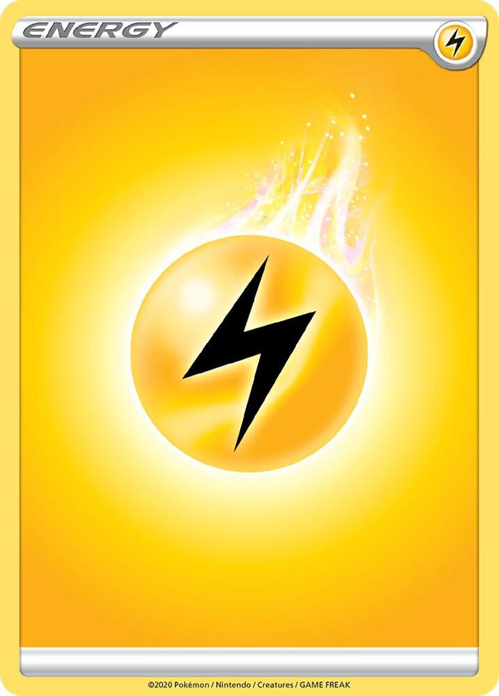 Lightning Energy card from SWSH01: Sword & Shield Base Set