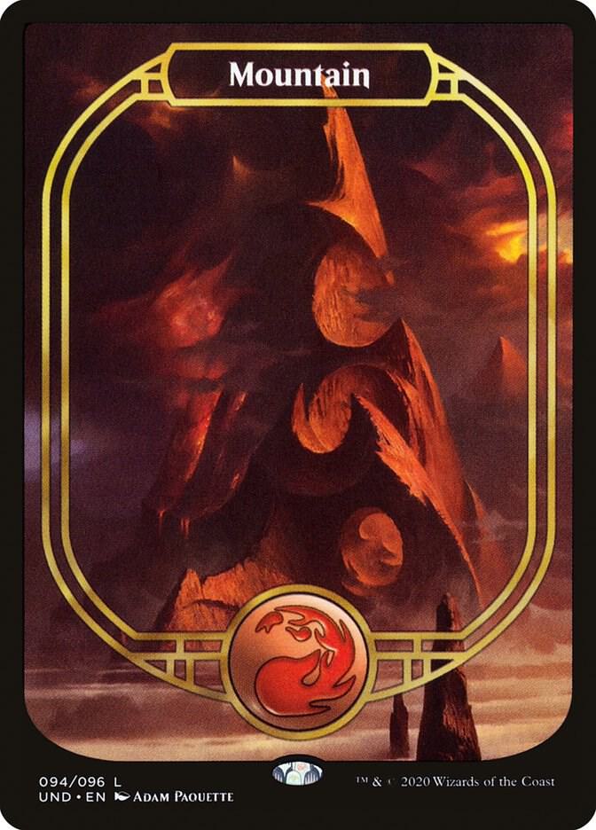 Mountain (Full Art) 94 card from Unsanctioned