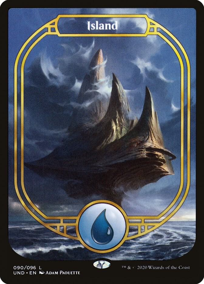 Island (Full Art) 90 card from Unsanctioned