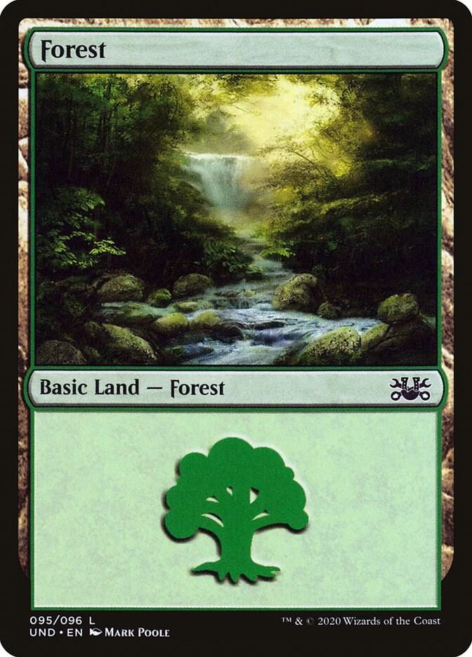 Forest 95 card from Unsanctioned