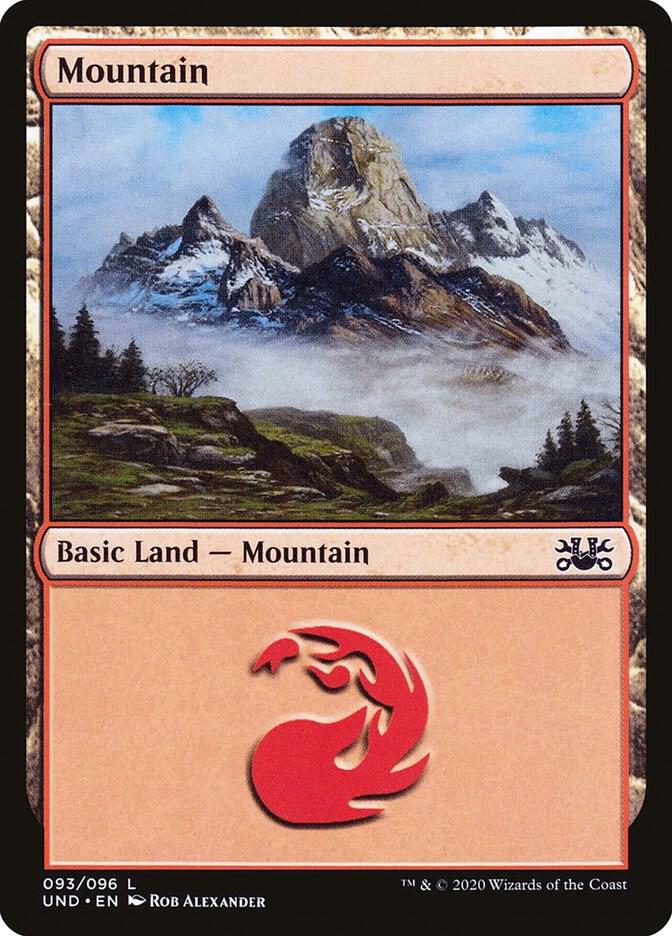 Mountain 93 card from Unsanctioned