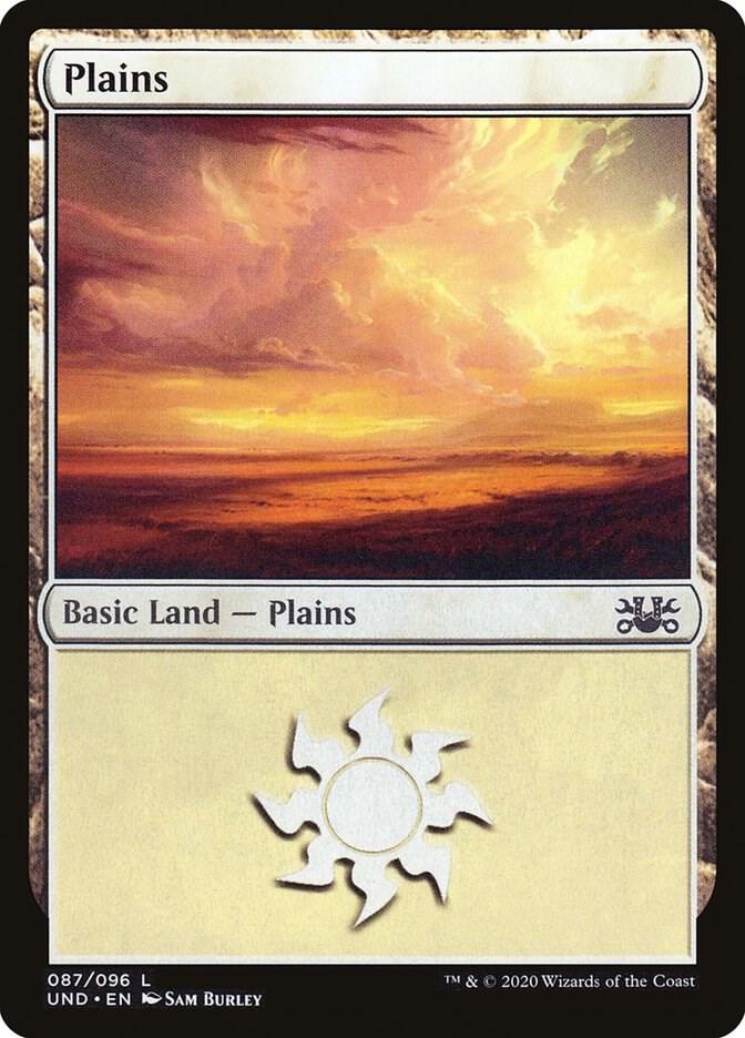 Plains 87 card from Unsanctioned