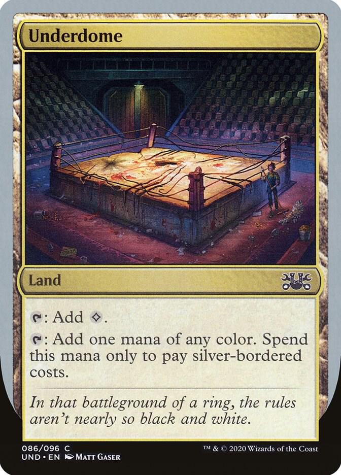 Underdome 86 card from Unsanctioned