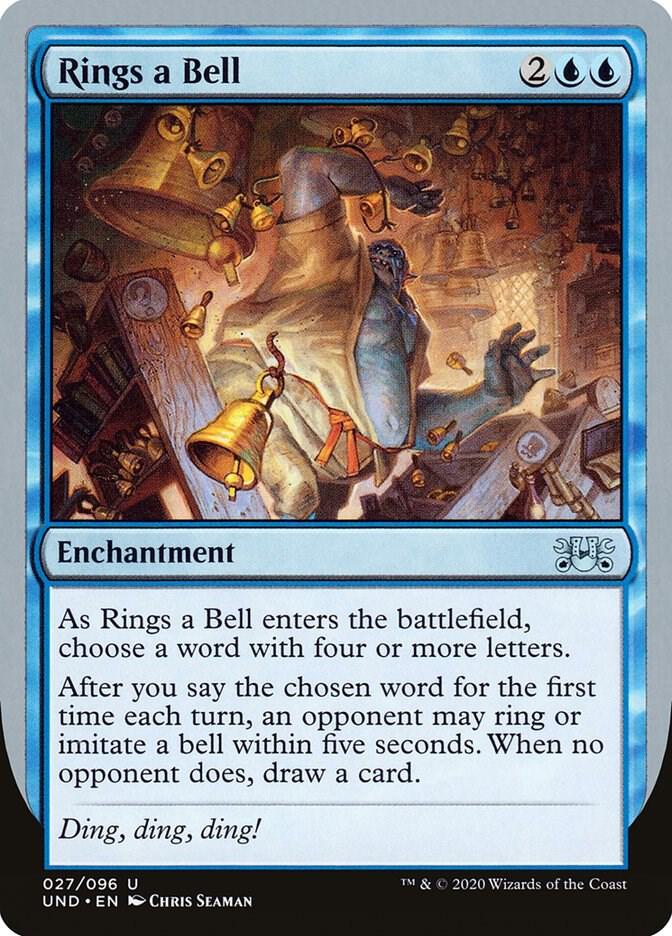 Rings a Bell 27 card from Unsanctioned