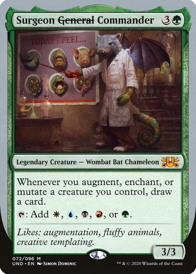 Surgeon ~General~ Commander 72 card from Unsanctioned