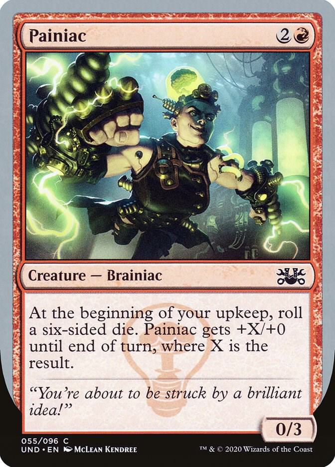 Painiac 55 card from Unsanctioned