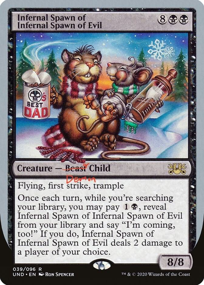 Infernal Spawn of Infernal Spawn of Evil 39 card from Unsanctioned