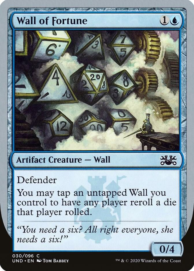 Wall of Fortune 30 card from Unsanctioned