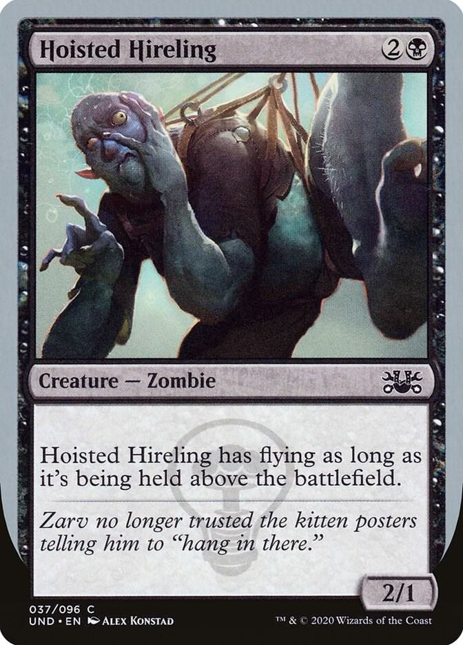 Hoisted Hireling 37 card from Unsanctioned