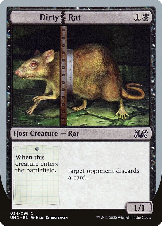Dirty Rat 34 card from Unsanctioned
