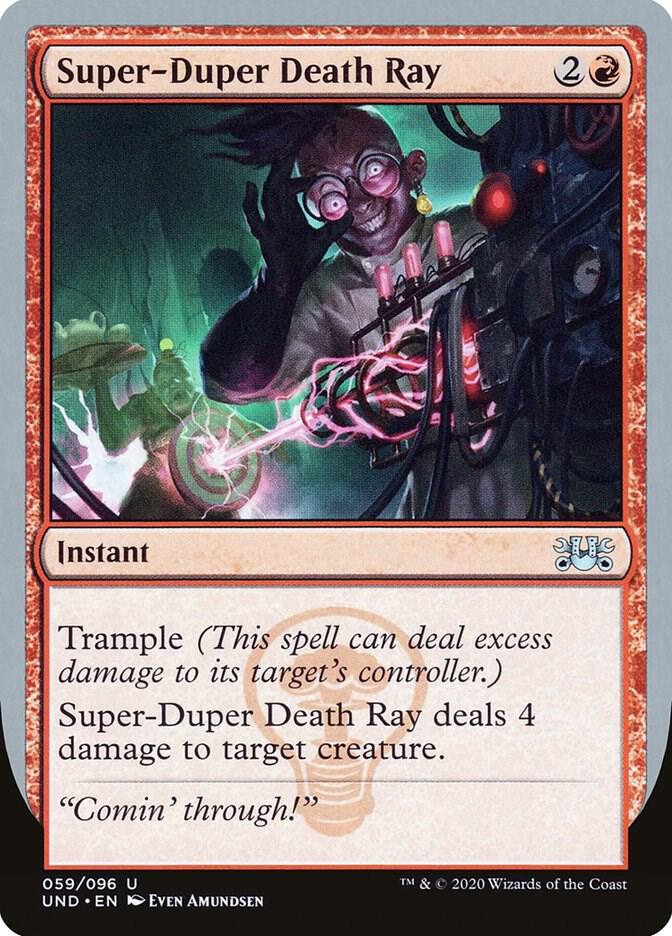 Super-Duper Death Ray 59 card from Unsanctioned