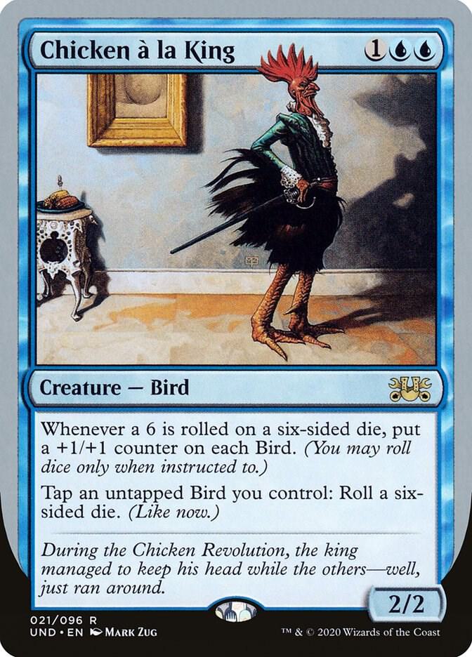 Chicken a la King 21 card from Unsanctioned