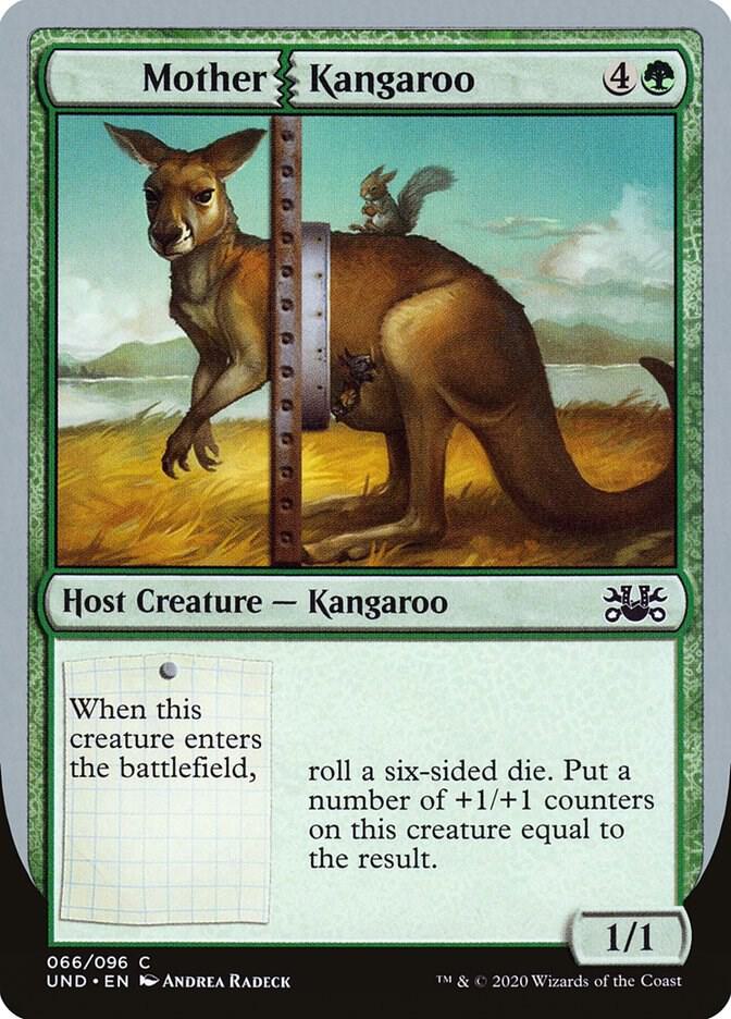 Mother Kangaroo 66 card from Unsanctioned