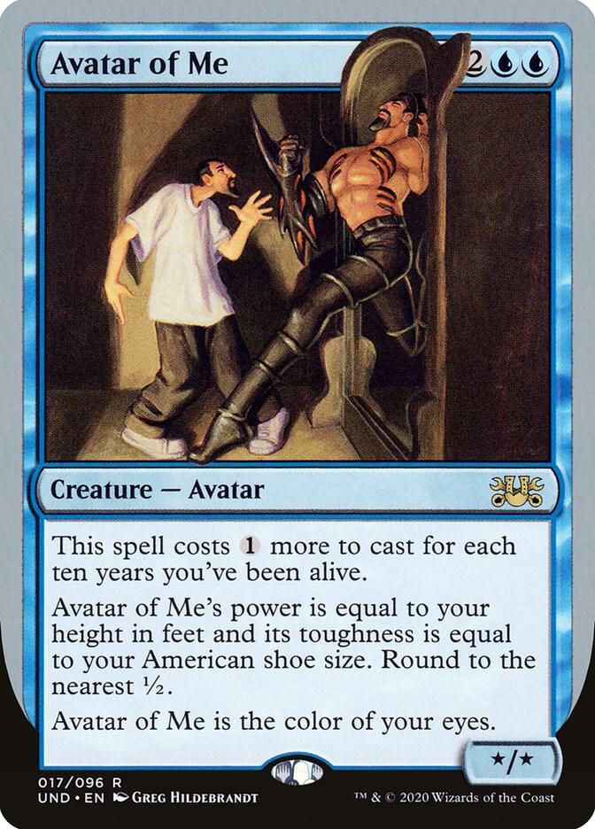 Avatar of Me 17 card from Unsanctioned
