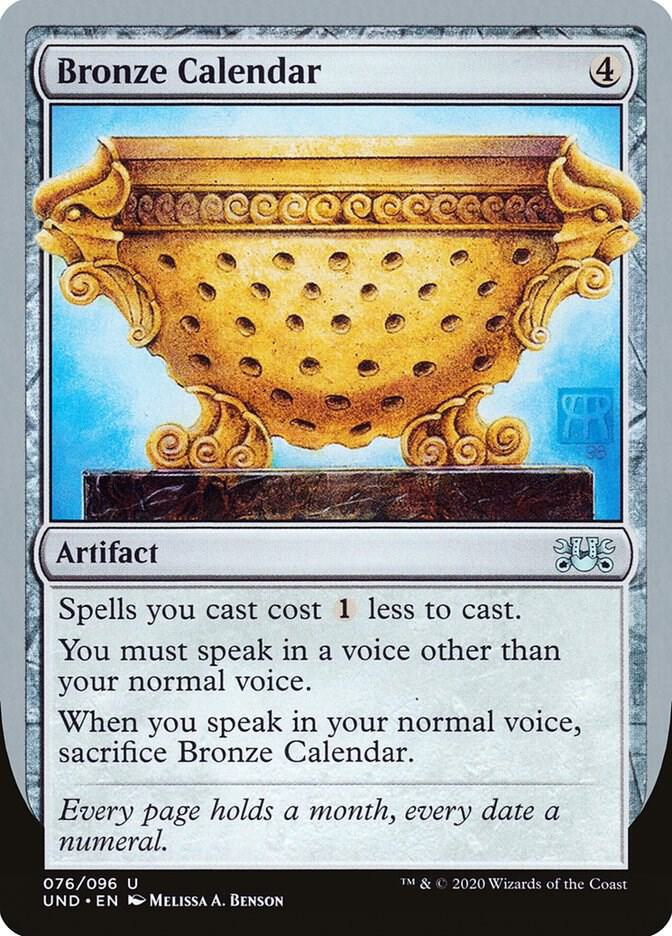 Bronze Calendar 76 card from Unsanctioned