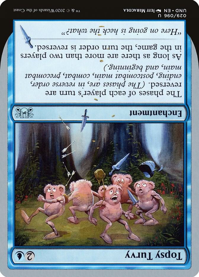 Topsy Turvy 29 card from Unsanctioned
