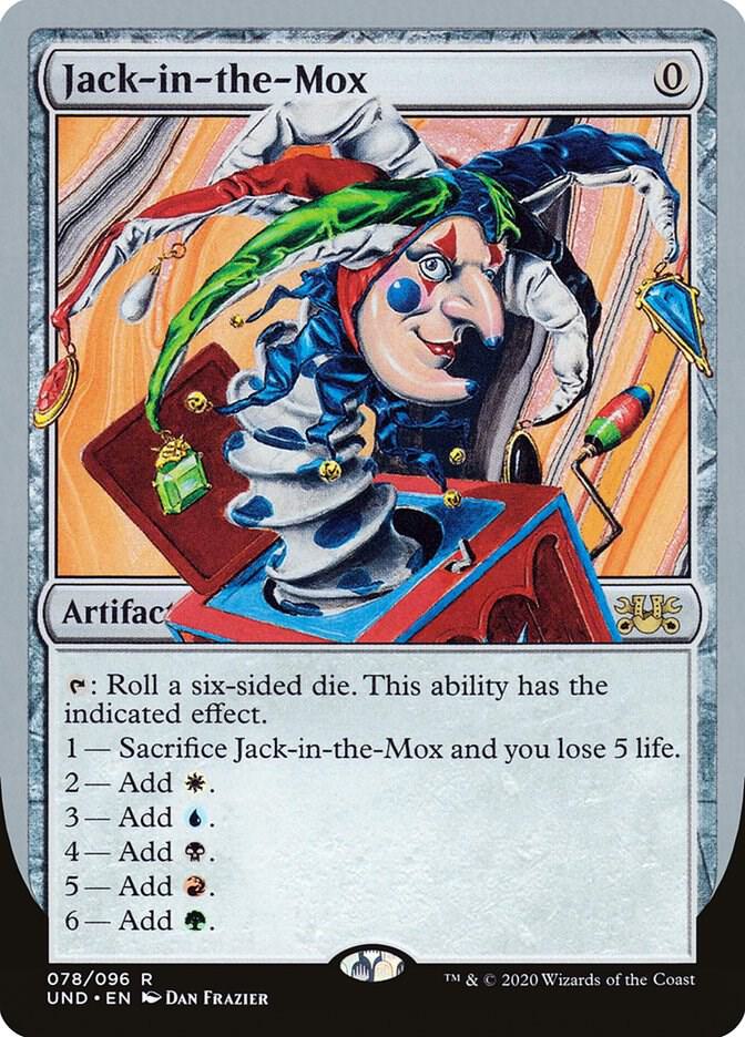 Jack-in-the-Mox 78 card from Unsanctioned