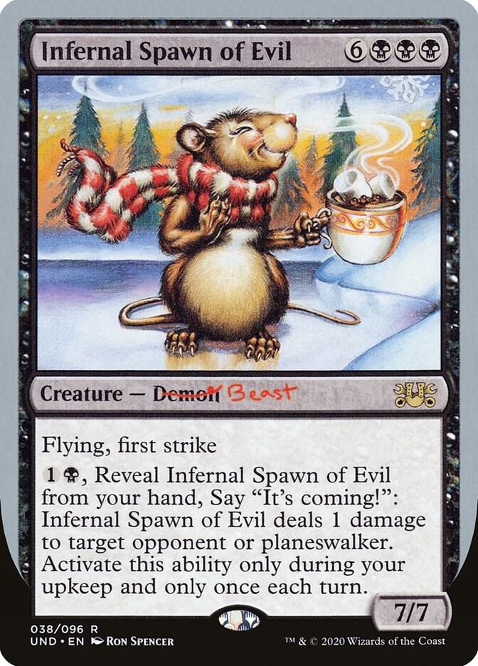 Infernal Spawn of Evil 38 card from Unsanctioned