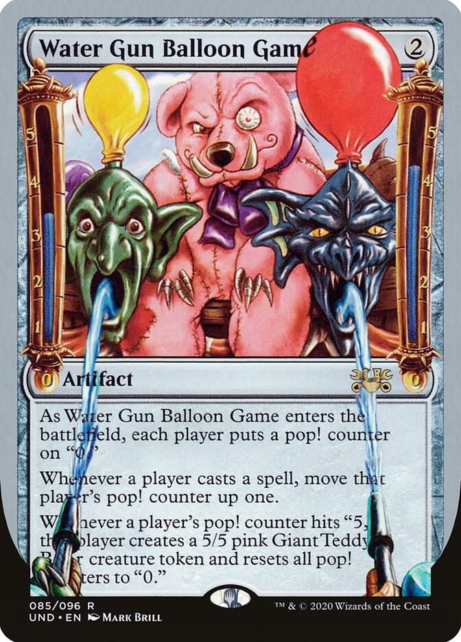 Water Gun Balloon Game 85 card from Unsanctioned