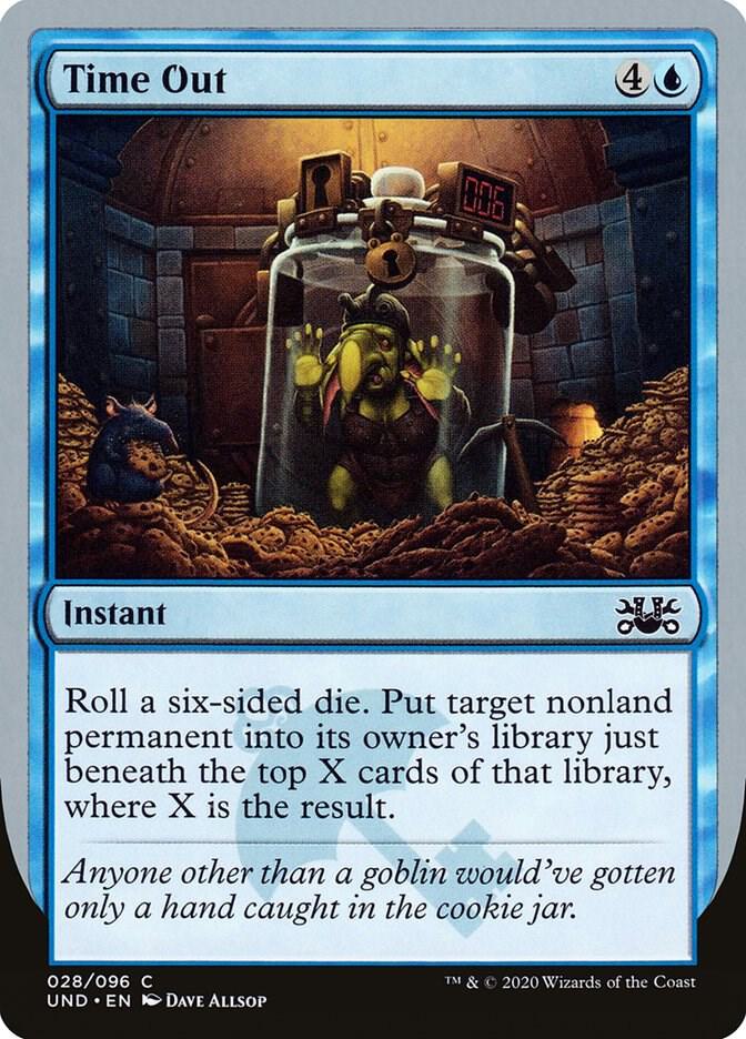 Time Out 28 card from Unsanctioned