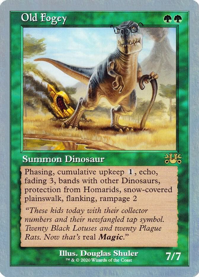Old Fogey 67 card from Unsanctioned