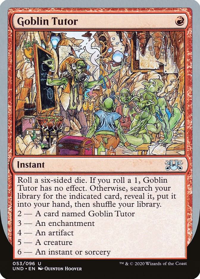 Goblin Tutor 53 card from Unsanctioned