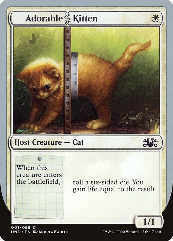 Adorable Kitten 1 card from Unsanctioned