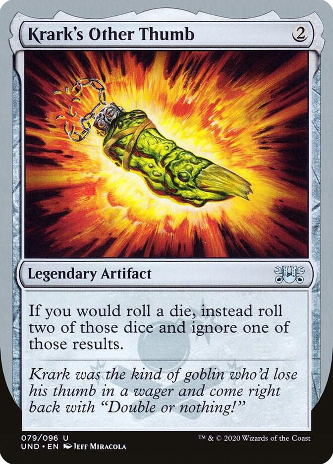 Krark's Other Thumb 79 card from Unsanctioned
