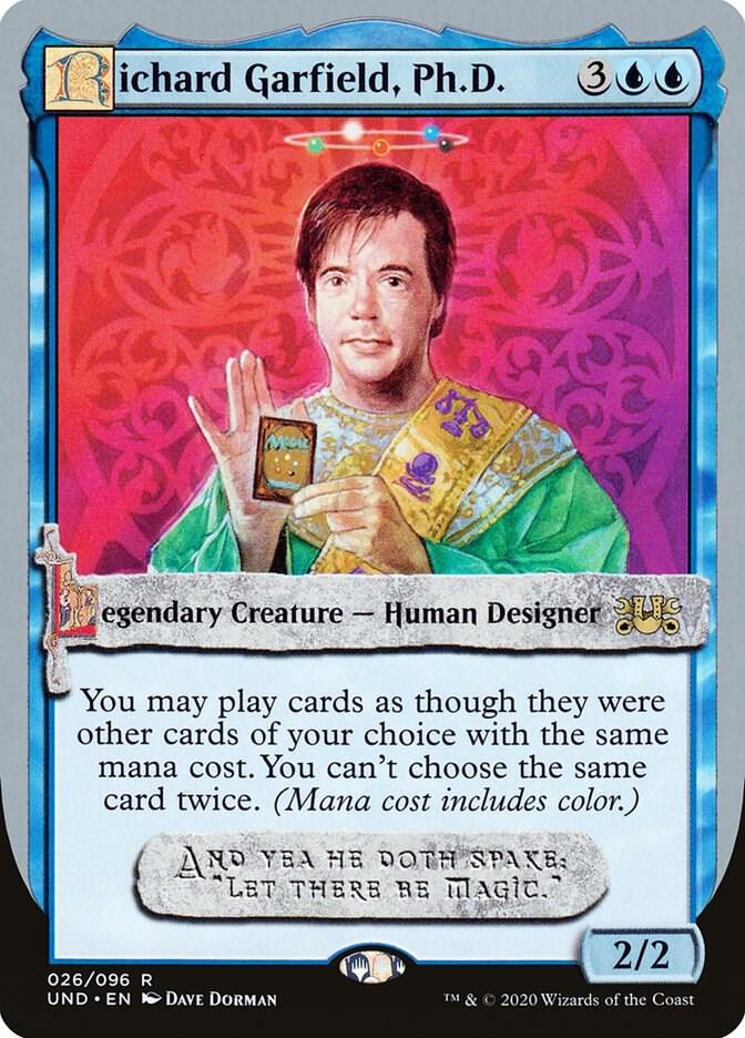 Richard Garfield, Ph.D. 26 card from Unsanctioned