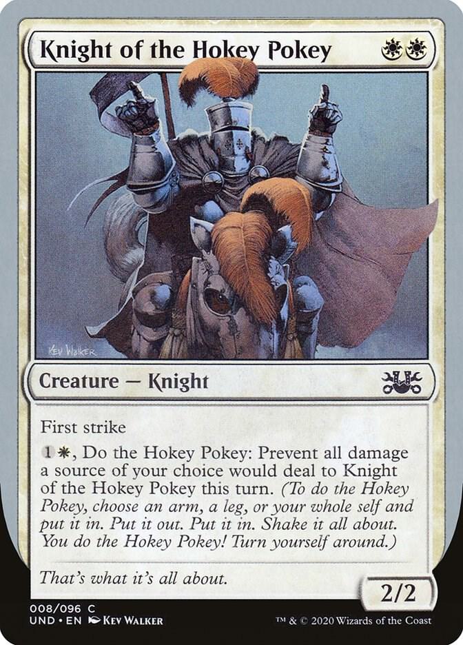 Knight of the Hokey Pokey 8 card from Unsanctioned