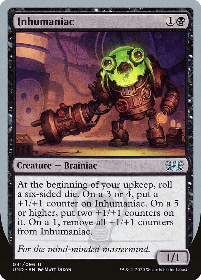 Inhumaniac 41 card from Unsanctioned